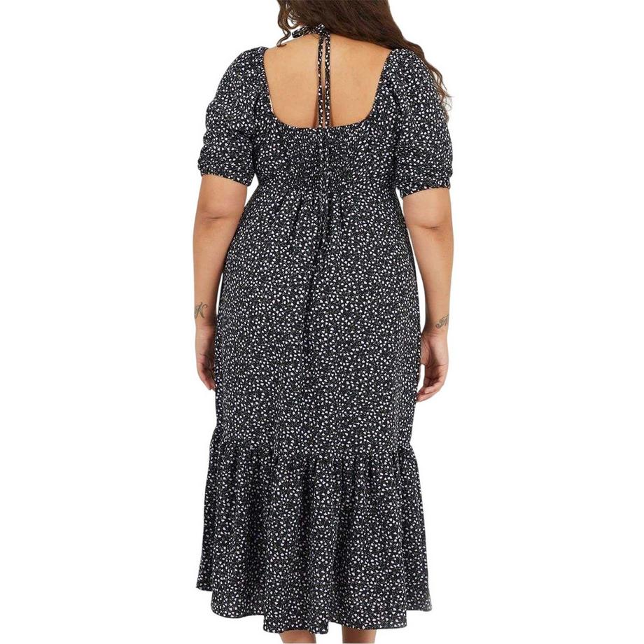 Brave Soul  Robe Milongue Manches Courtes Motiftyle À Pois 