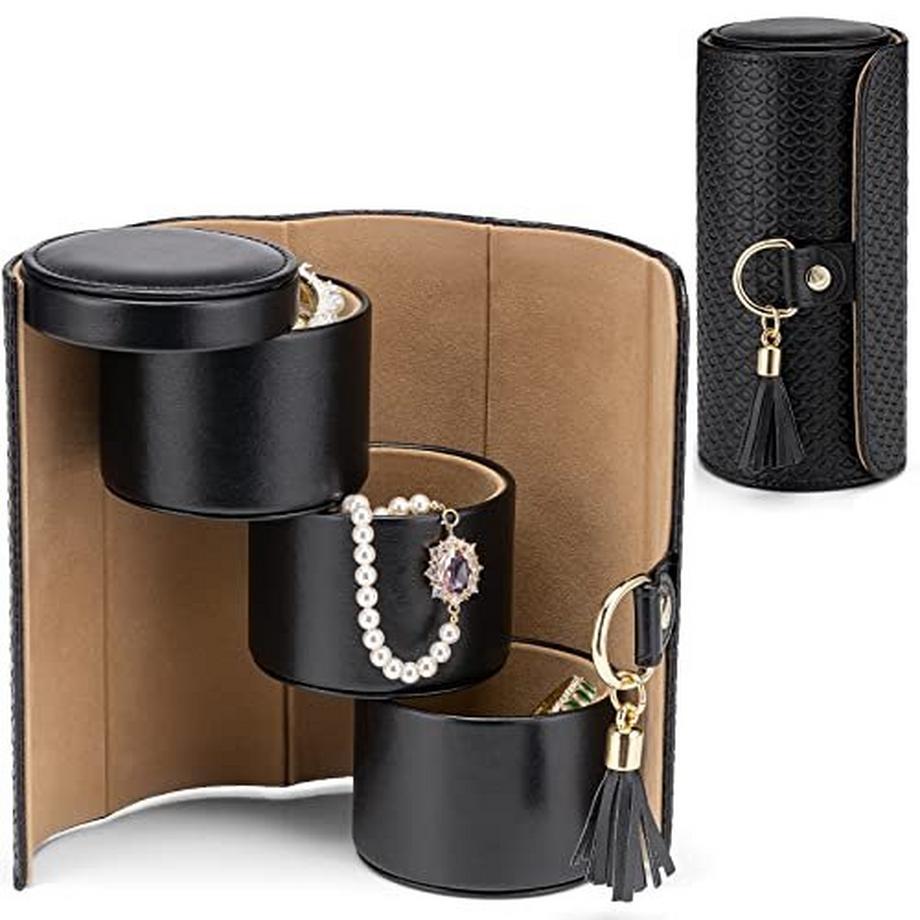 Only-bags.store  Jewelry Box Small with 3 Levels 