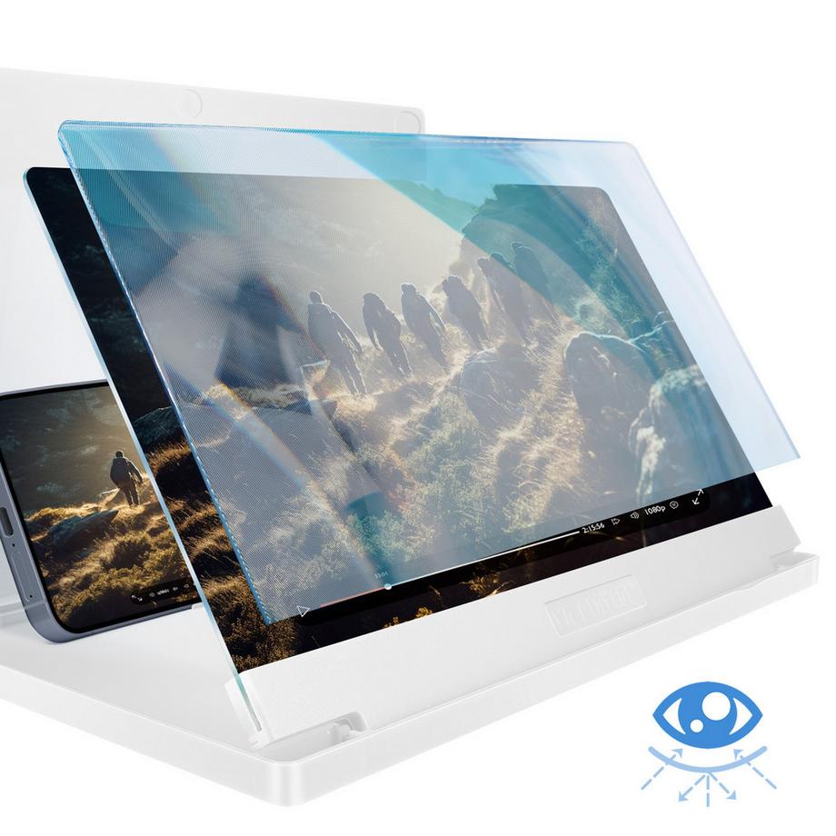 Avizar  Amplificatore schermo 12 pollici per smartphone con lente HD 