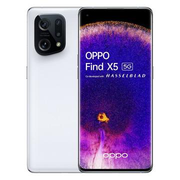OPPO Find X5 16,6 cm (6.55 Zoll) Dual-SIM Android 12 5G USB Typ-C 8 GB 256 GB 4800 mAh Weiß