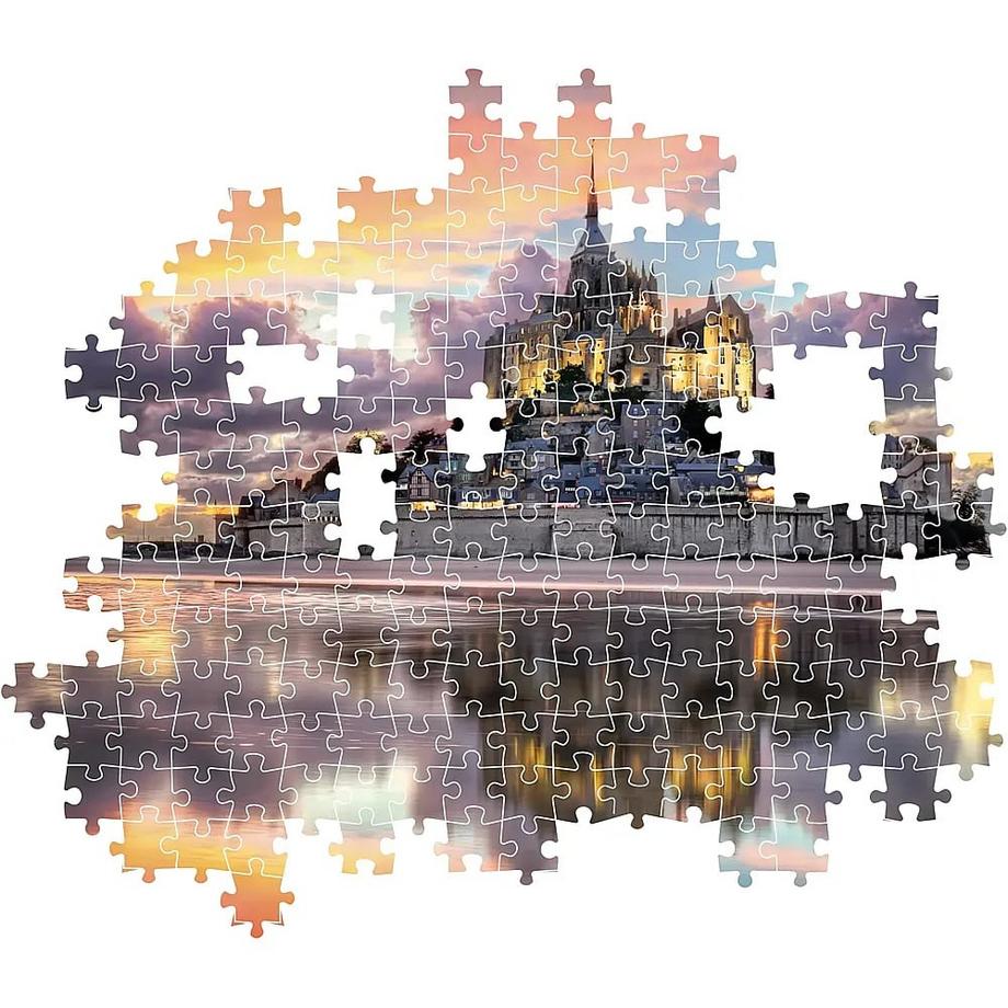 Clementoni  Puzzle Le Magnifique Mont Saint-Michel (1000Teile) 