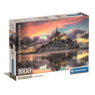 Clementoni  Puzzle Le Magnifique Mont Saint-Michel (1000Teile) 