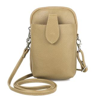 Only-bags.store Kleine Leder-Umhängetasche, Handtasche Handy echtes Leder, Crossbody-Umhängetasche Kleine Leder-Umhängetasche, Handtasche Handy echtes Leder, Crossbody-Umhängetasche 