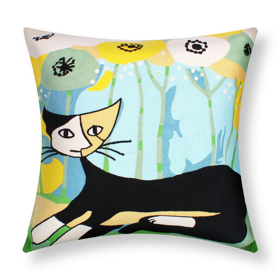 2 Stk. Kissenbezüge Art Flora