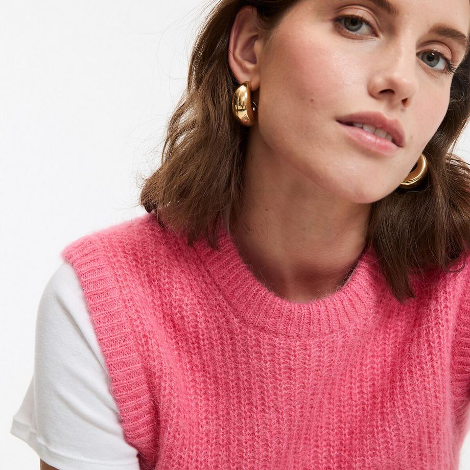 La Redoute Collections Pullunder aus Alpaka-Mischgarn  