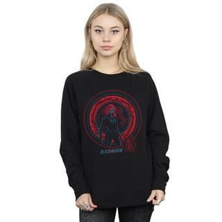 MARVEL Black Widow Grafikdruck Sweatshirt  