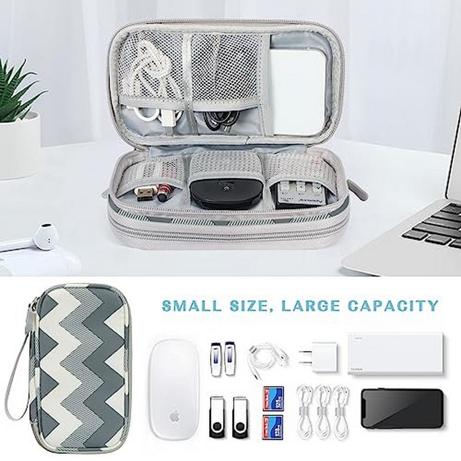 Only-bags.store  Kabeltasche, Elektronik Tasche Organizer, Kabel Organizer Kabeltasche Elektronik Zubehör Organizer Tasche Universal Tasche für Zubehör 