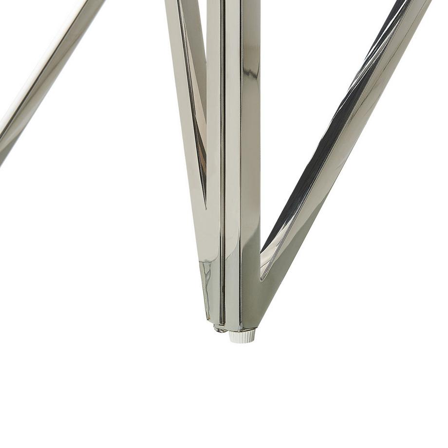 Beliani Konsolentisch aus Sicherheitsglas Glamourös WESO  