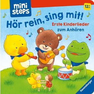 ministeps Hör rein, sing mit! Volksgut; Dal Lago, Gabriele (Illustrationen) Copertina rigida 