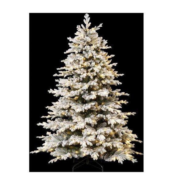 STT Weihnachtsbaum Snowed Tree Grün, 610 LED (220 cm)  