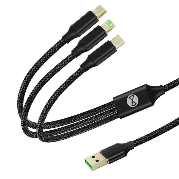 Image of Forever 3-in-1 Multi-USB - 1.2 m