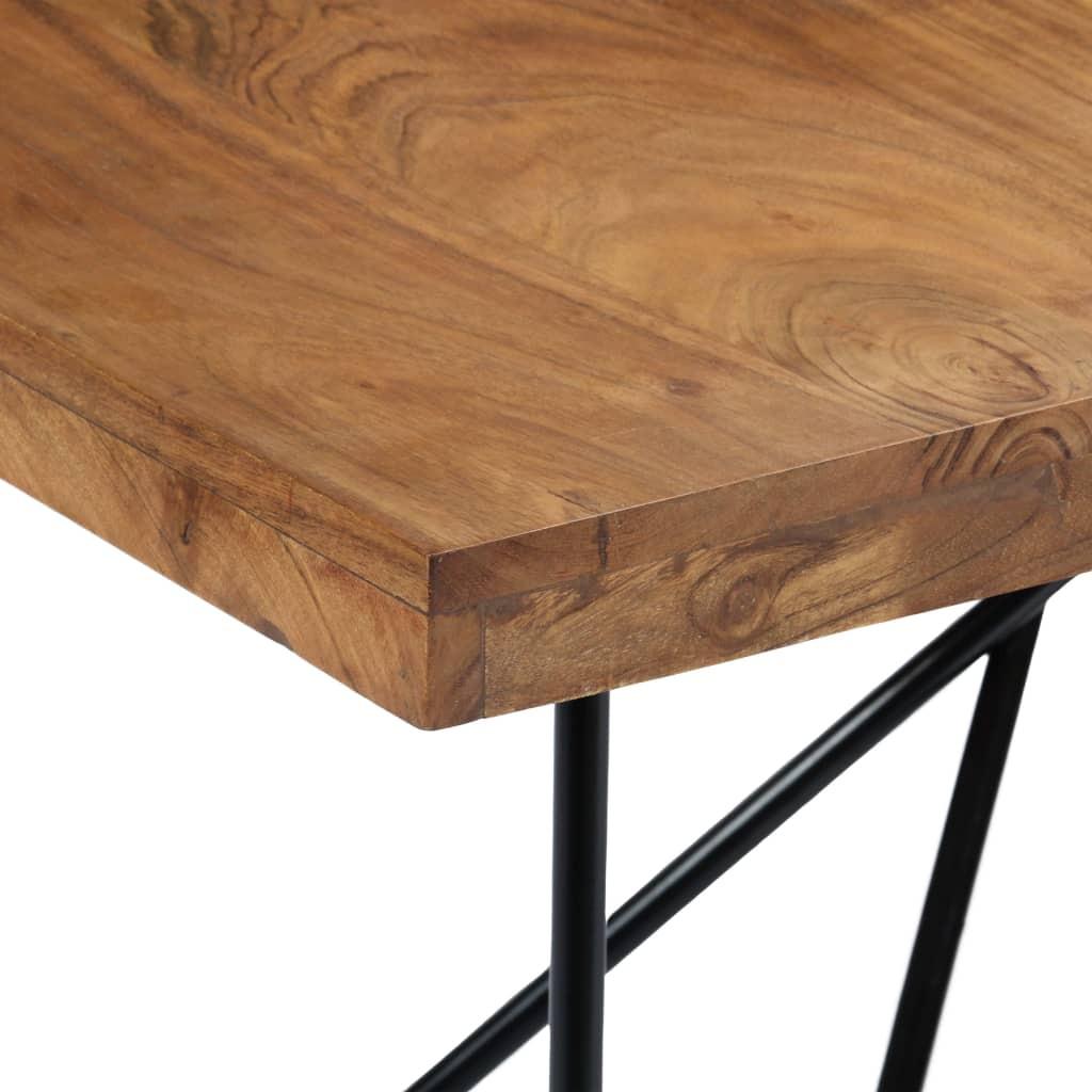 VidaXL Table à manger bois  