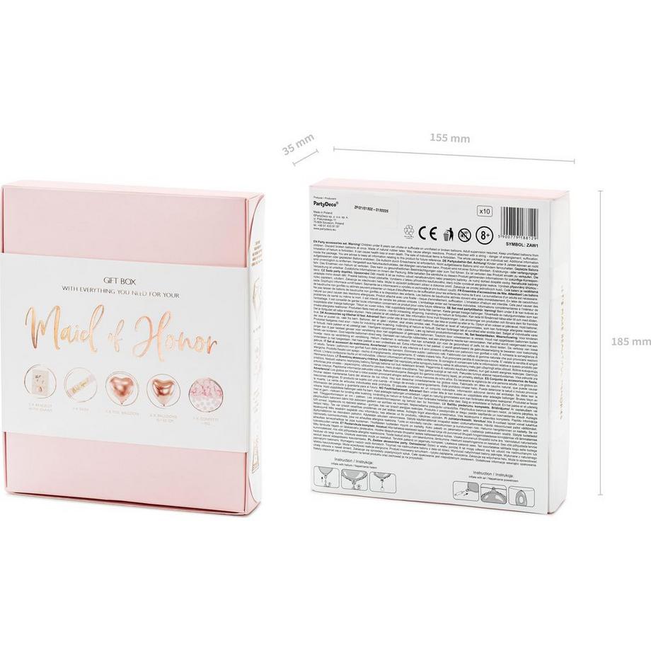 PartyDeco  Partyset Bride Squad Mix Stück 