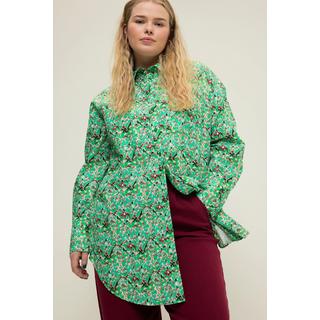 Studio Untold Chemisier Oversized Imprimé Tribal  