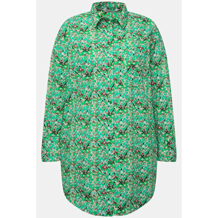 Studio Untold Oversized Hemdbluse Tribalprint  