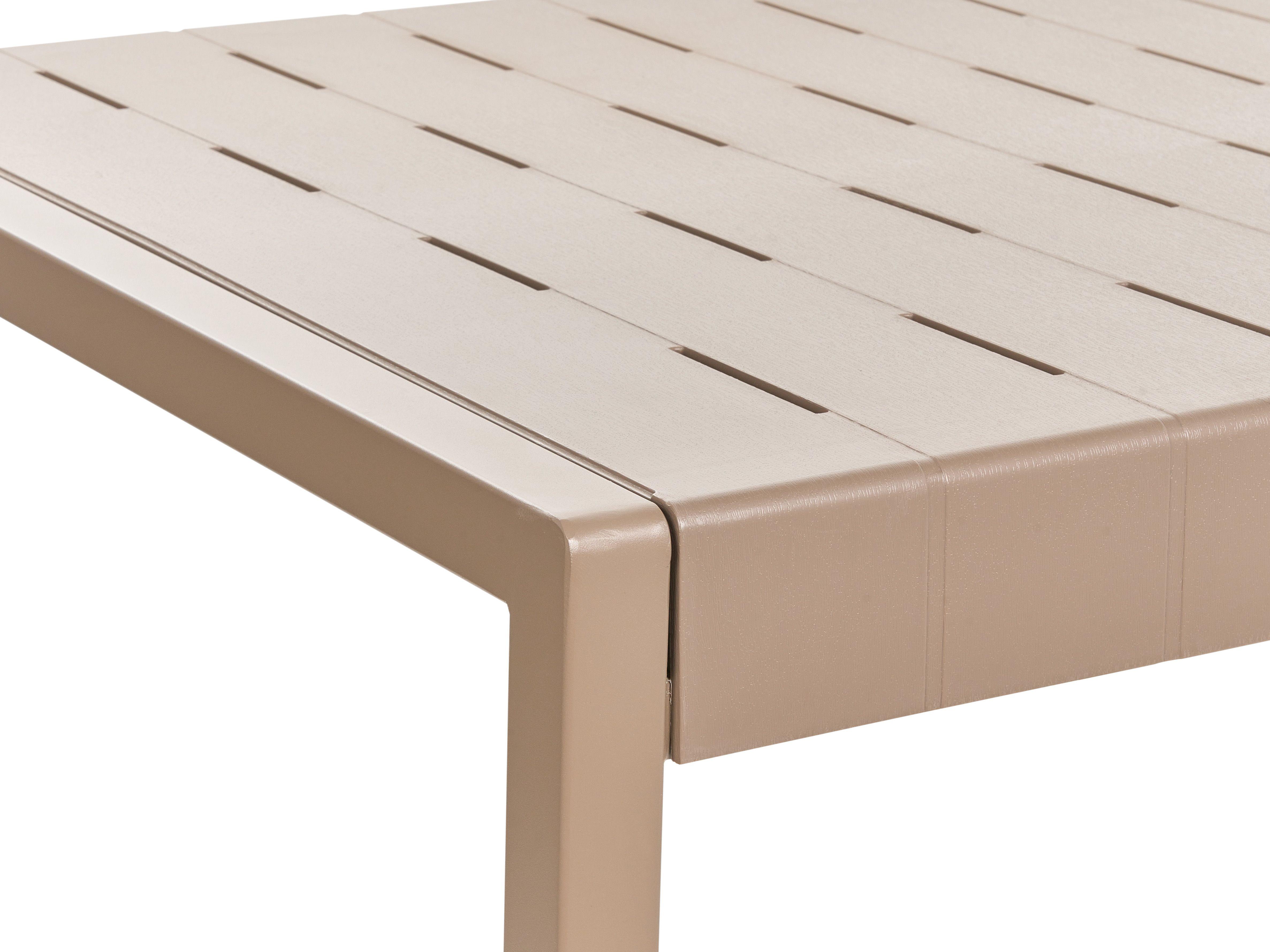 Beliani Gartentisch aus Polypropylen Modern BARTICA  