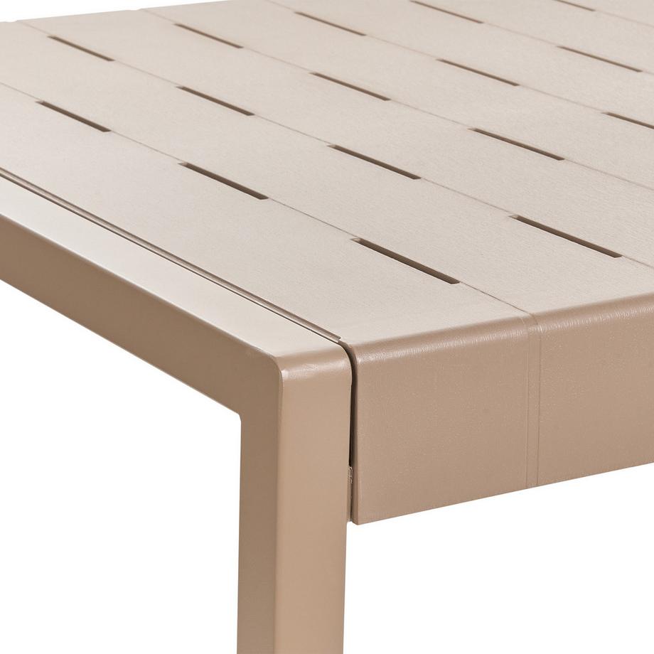 Beliani Gartentisch aus Polypropylen Modern BARTICA  