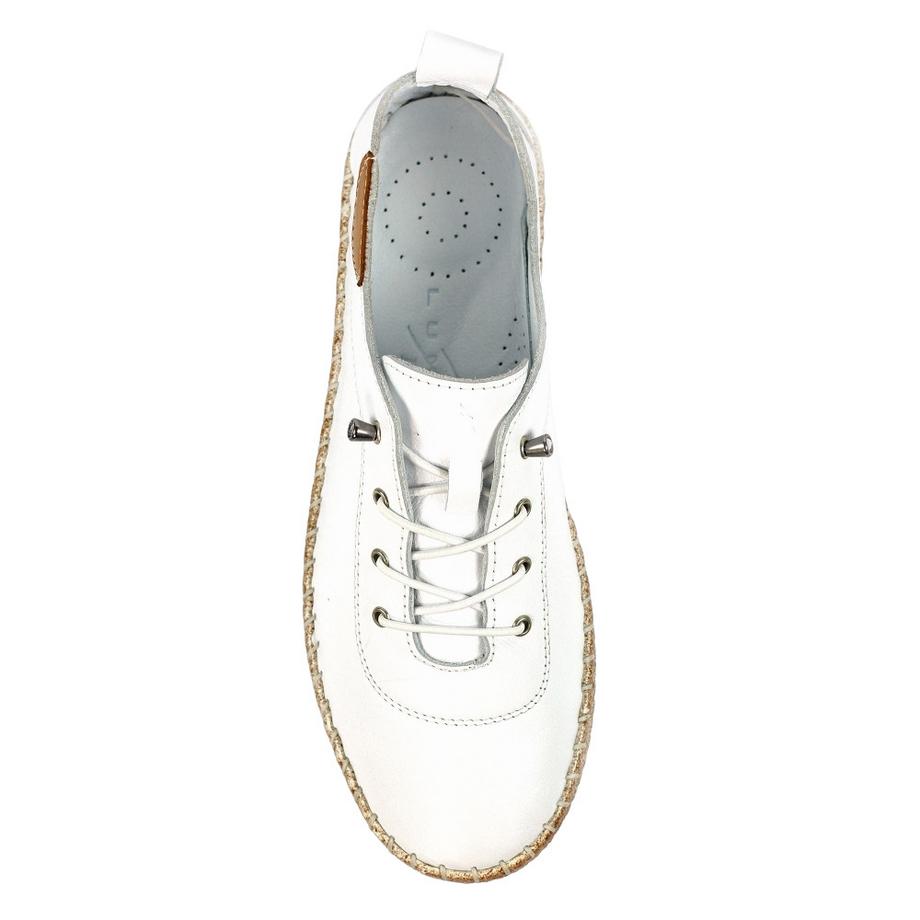 Lunar Evie Chaussures à Lacets en Cuir  