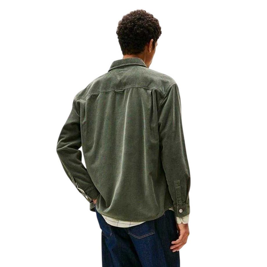 TOMMY JEANS Sopra Camicia in Velluto a Coste  