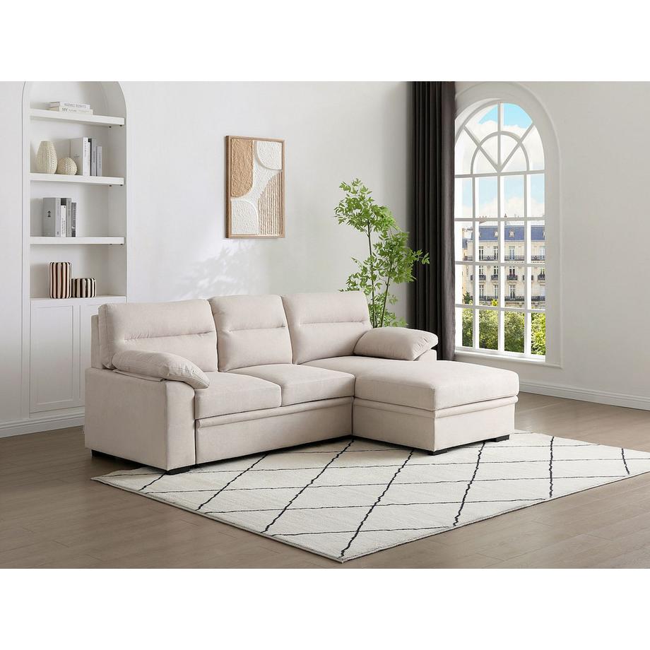 Vente-unique Canapé convertible 4 places ULENIO  