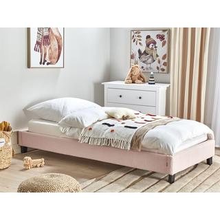 Beliani Letto en Bouclé Scandinavo ROANNE  