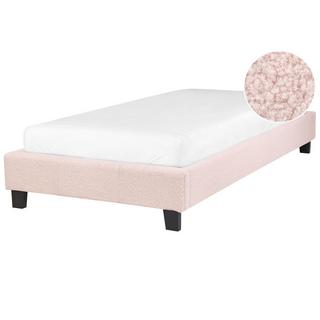 Beliani Letto en Bouclé Scandinavo ROANNE  