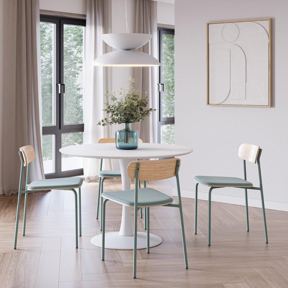 Calicosy Lot de 2 chaises ADRIANA  