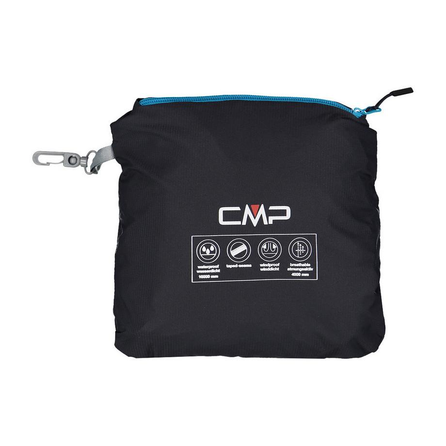 CMP Giacca impermeabile con cappuccio e ventilazione  