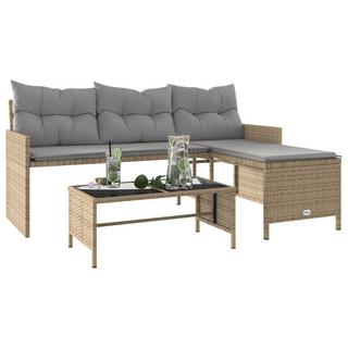 VidaXL Gartensofa poly-rattan  