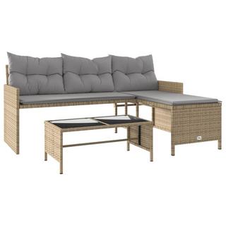 VidaXL Gartensofa poly-rattan  