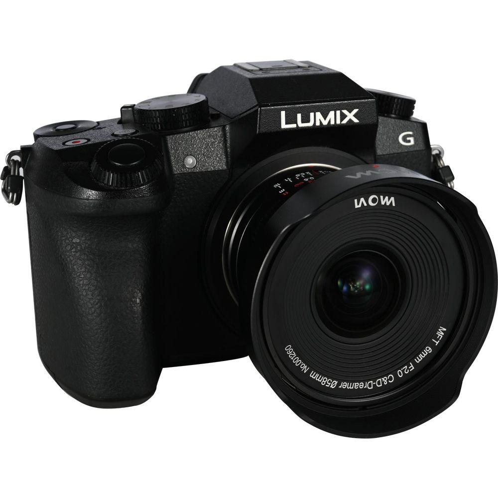 Laowa  Laowa 6mm f/2 Zero-D MFT MILC Obiettivo ultra-ampio Nero 