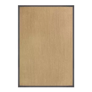 Sisal-Teppich Tiger-Eye | 100% Sisal | Mit Bordüre | Langlebig & strapazierfähig