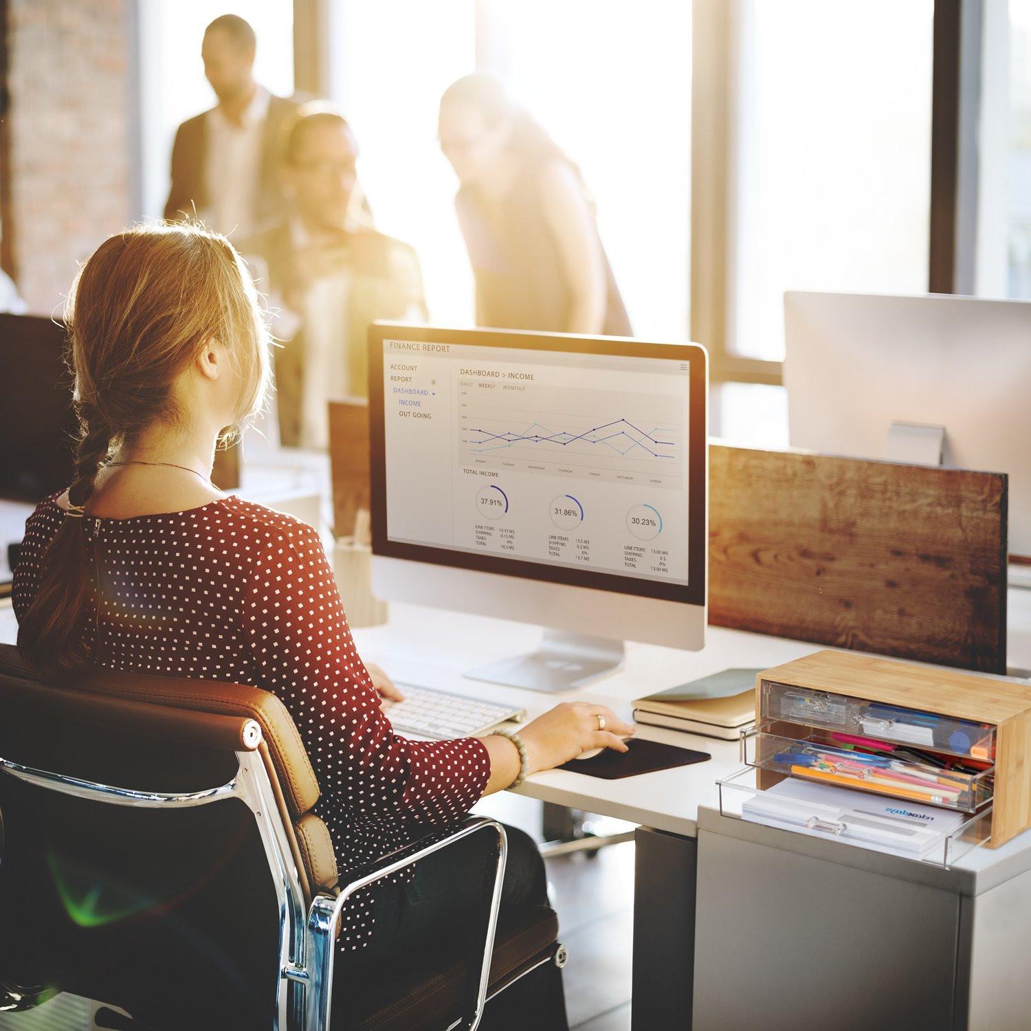 Northix  Bambus-Make-up-Organizer 