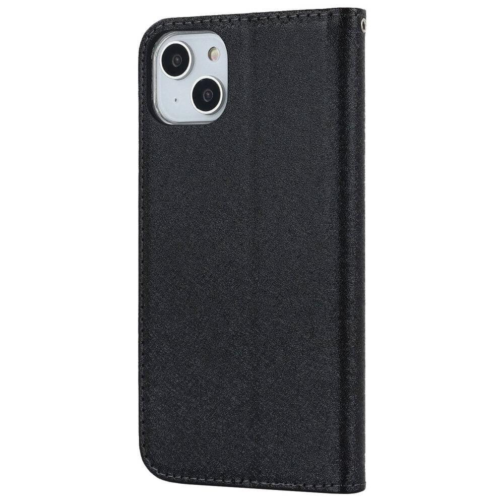 Cover-Discount  iPhone 14 Plus - Silk Texture Flip Case 