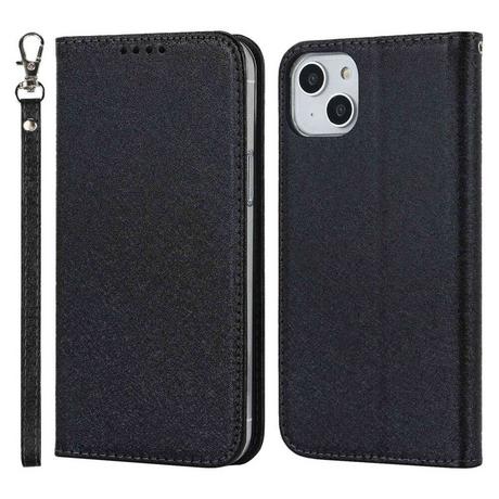 Cover-Discount  iPhone 14 Plus - Silk Texture Flip Case 