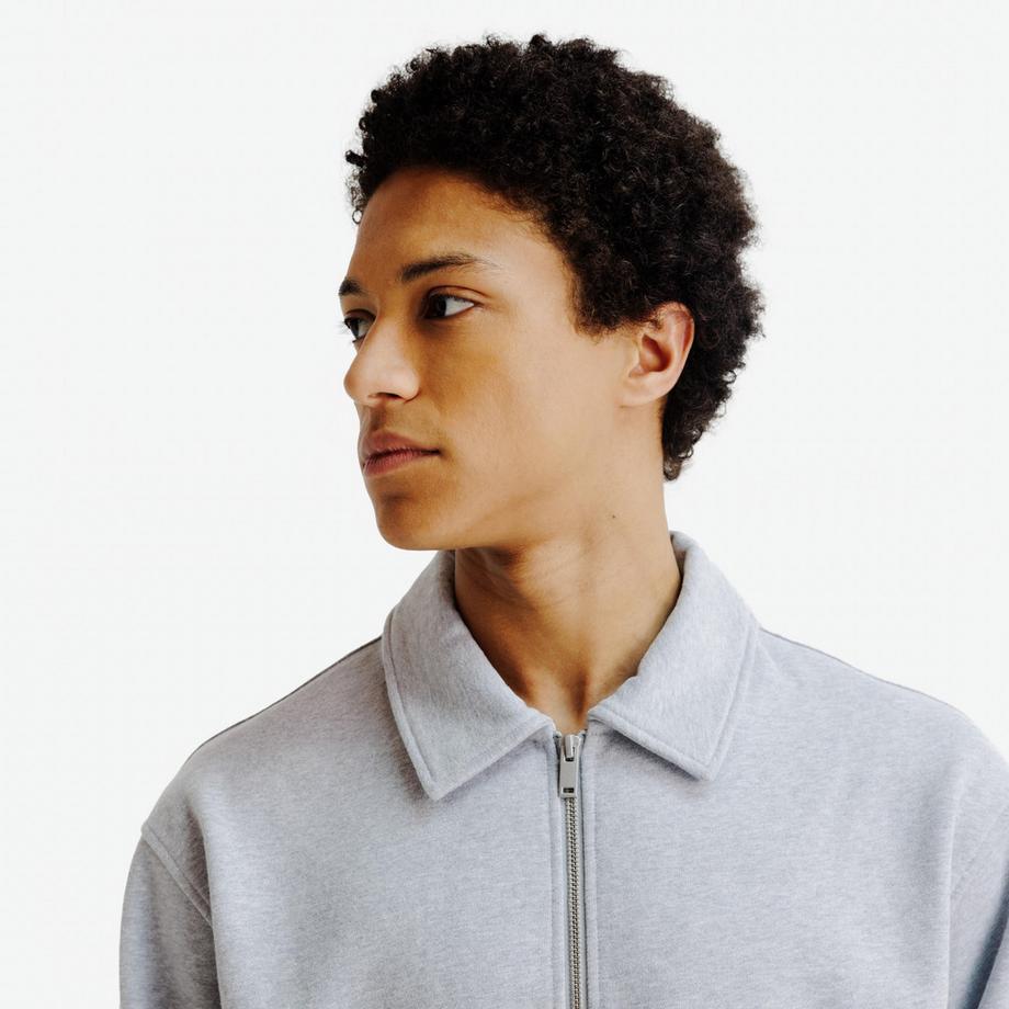 DECATHLON Sweat polo avec demi-zip et poches  