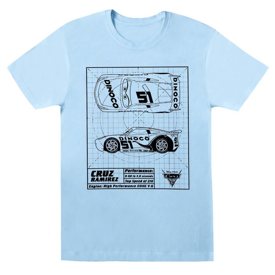 Disney Pixar Cars Cruz Ramirez Dinoco T-Shirt  