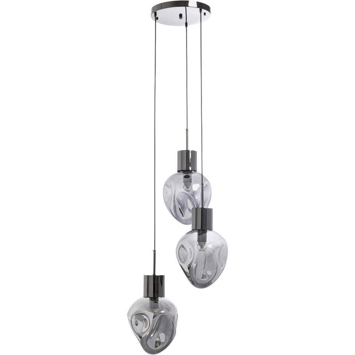KARE Design Suspension Supernova Smoky Tre ronde 45  