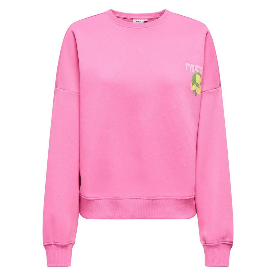 Sweat-shirt  Pack de 1 Coupe ample-ONLLINY O-NECK PRINT