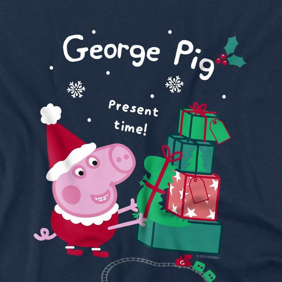 Peppa Pig  TShirt  weihnachtliches Design 