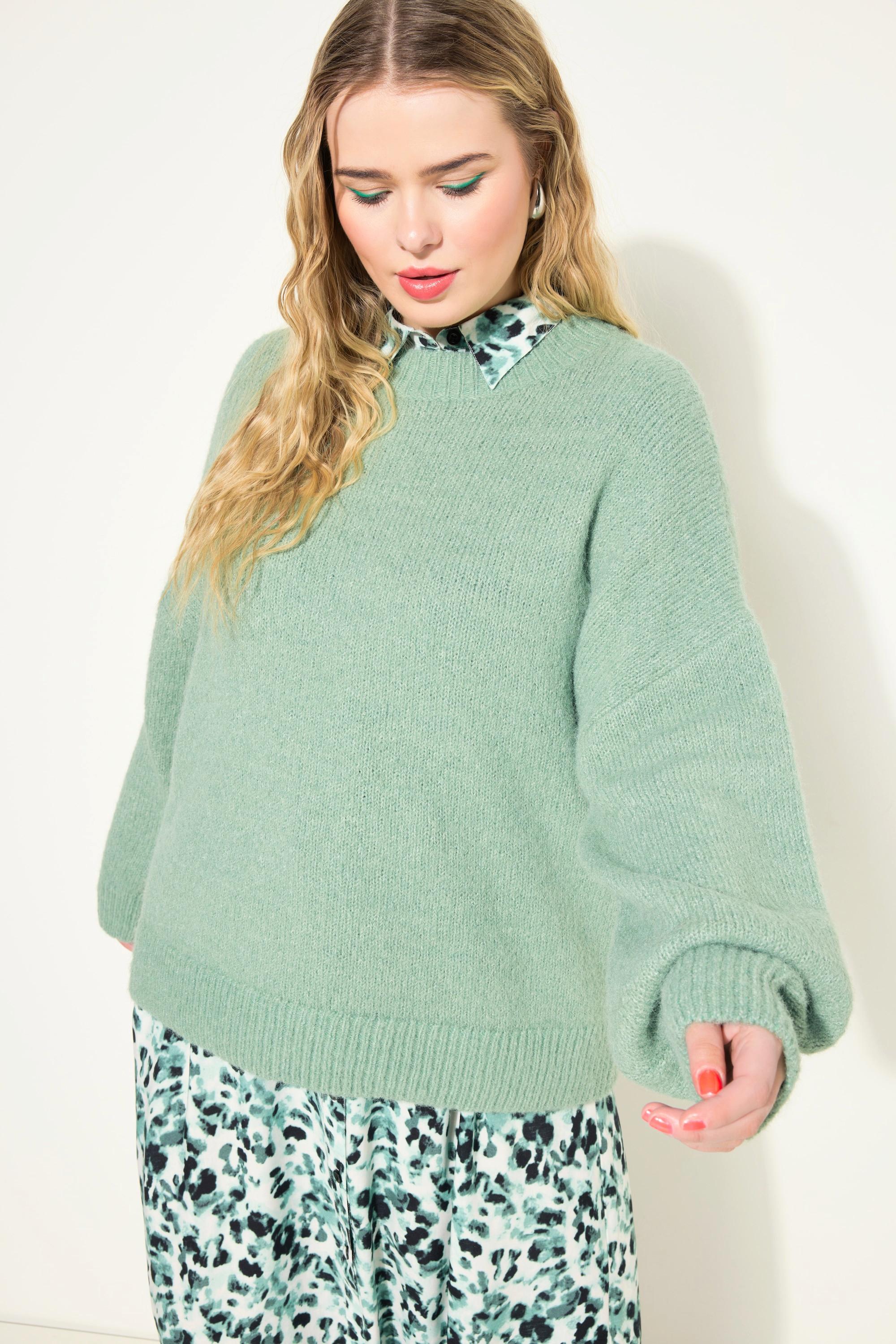 Studio Untold  Maglione dal taglio oversize con scollo a girocollo e maniche lunghe 