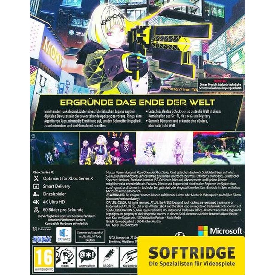 Koch Media  Soul Hackers 2 Standard Allemand Xbox One/Xbox Series X 