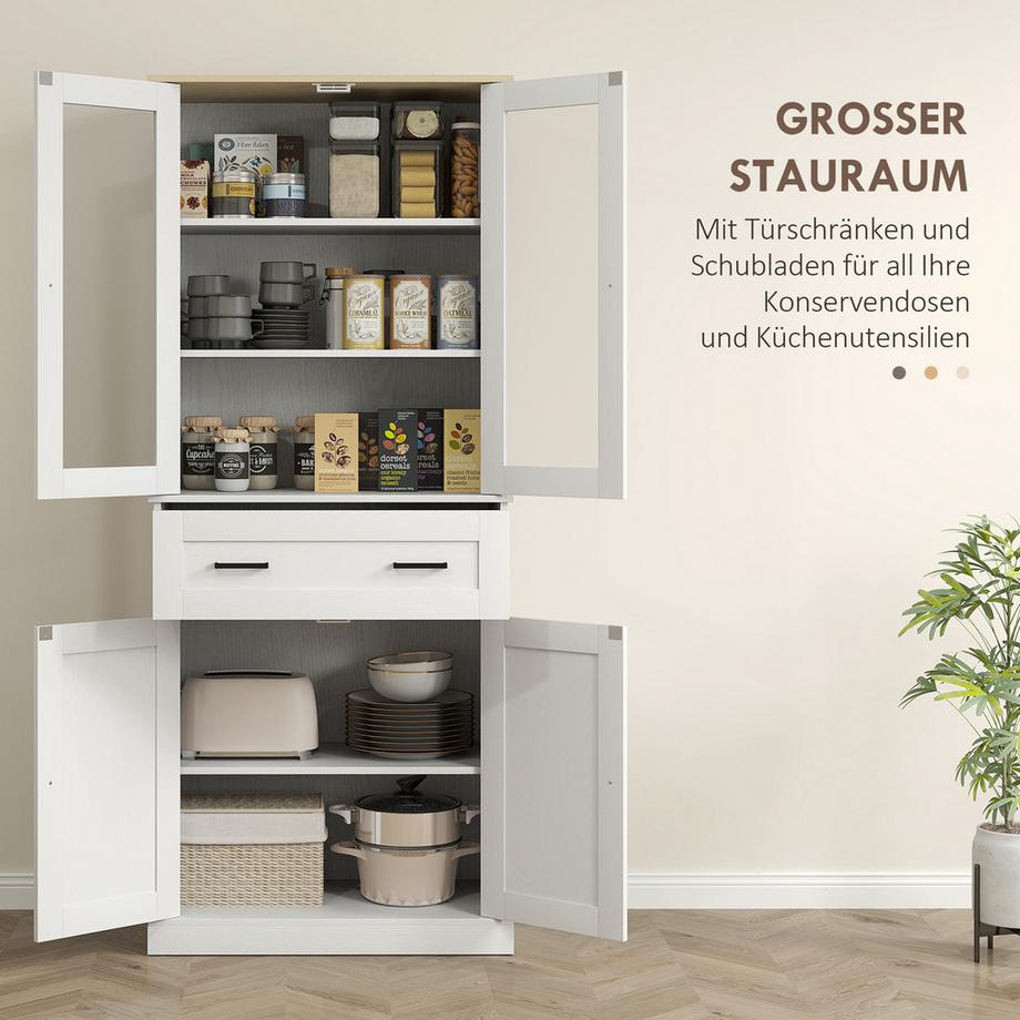 HOMCOM Armoire de cuisine  