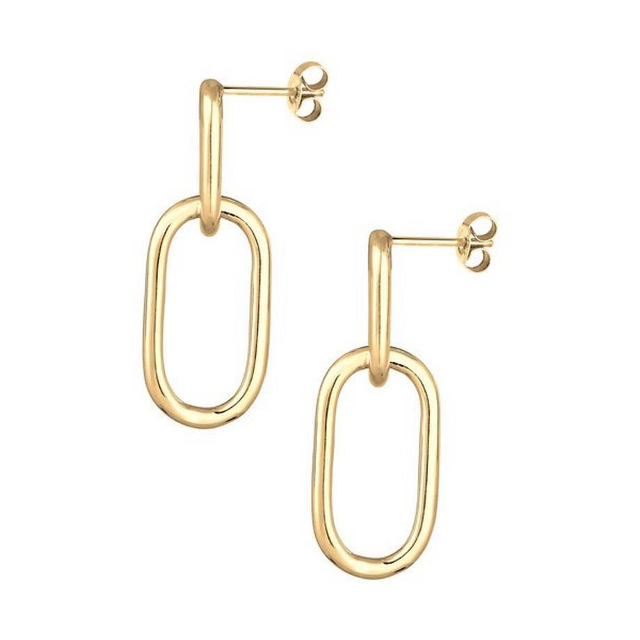Elli  Boucles d'Oreilles Ovale Base 