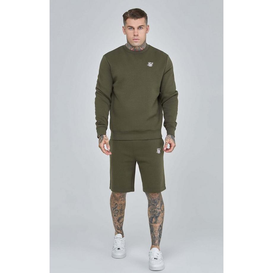 Sik Silk Sweatshirt Essential Kaki  