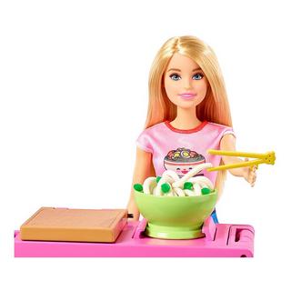 Barbie  Familie & Freunde Pasta-Spielset und Puppe Blond 