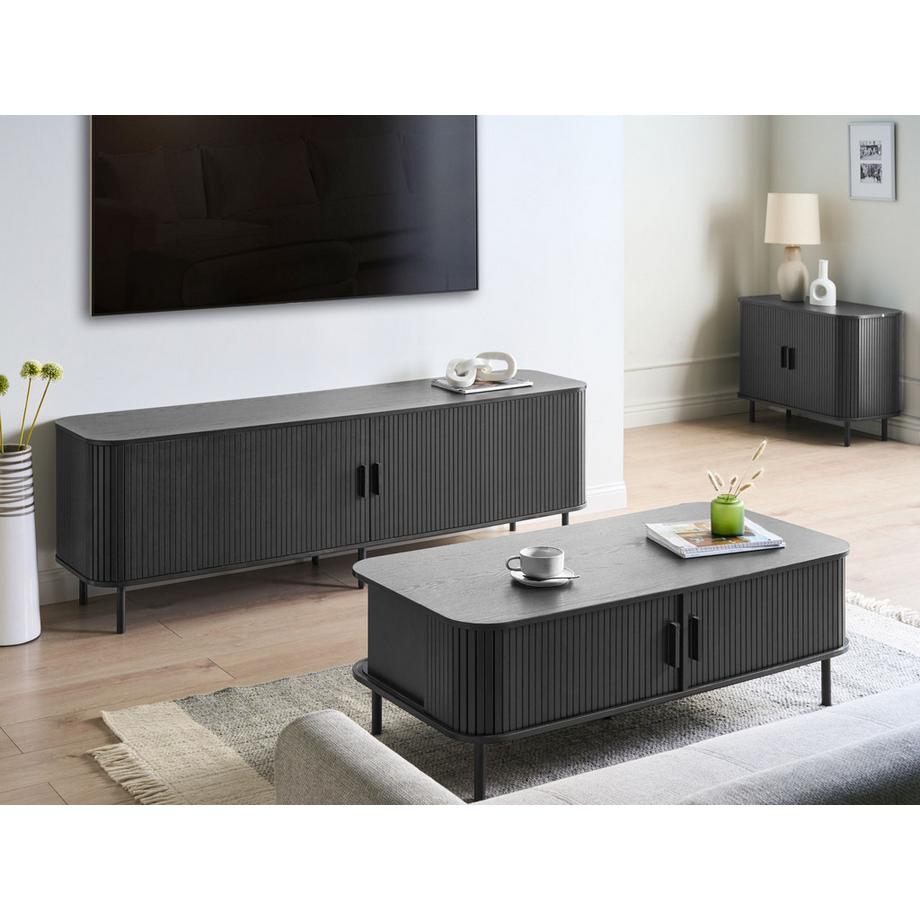 Beliani TV-Möbel aus MDF-Platte  BRADLEY  