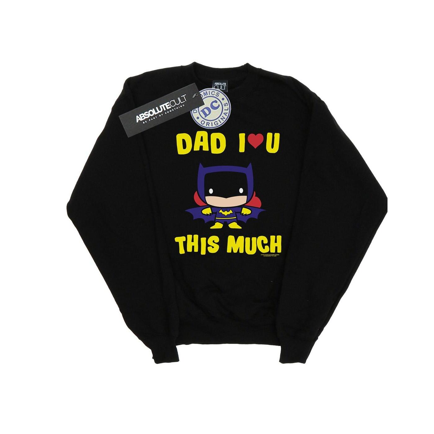 DC COMICS  Dad I Love You This Much Sweatshirt 