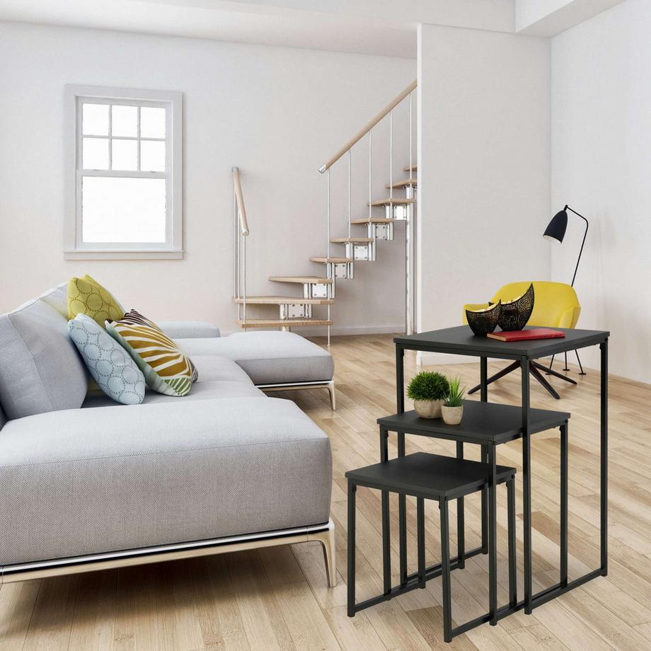 Northix Beistelltisch 3er Set  