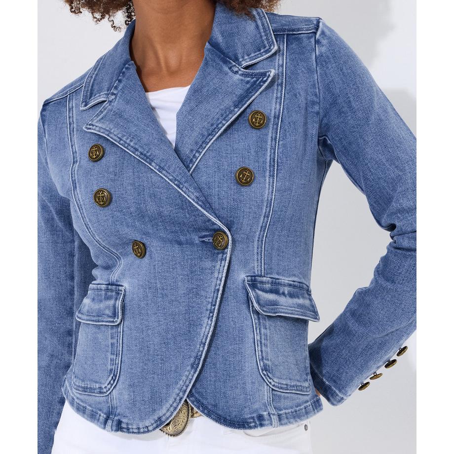 Joe Browns Blazer Denim Stretch Casual  